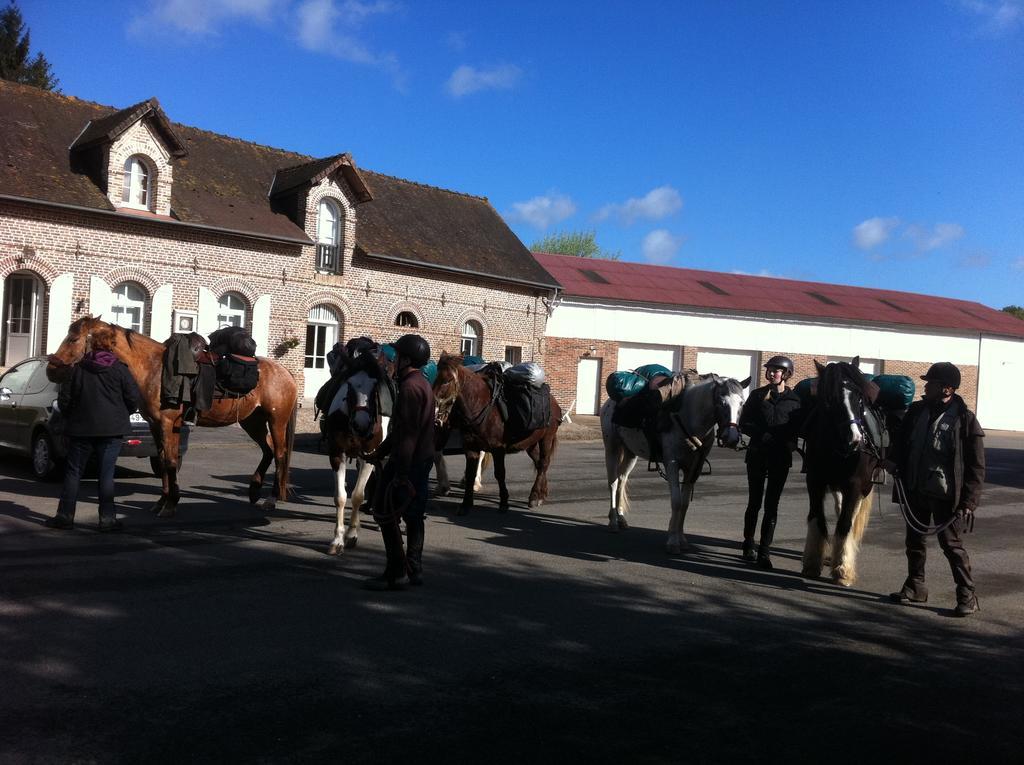 Chambres D'Hotes La Rivierette Caours Luaran gambar